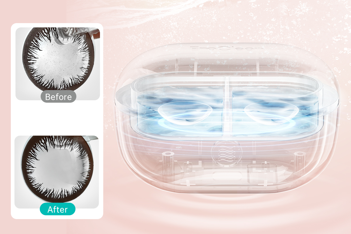 Ultrasonic Contact Lenses Cleaner Mini-4